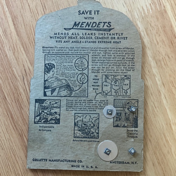 Mendets Leak Repair Kit with Vintage Design - Picture 6 of 9